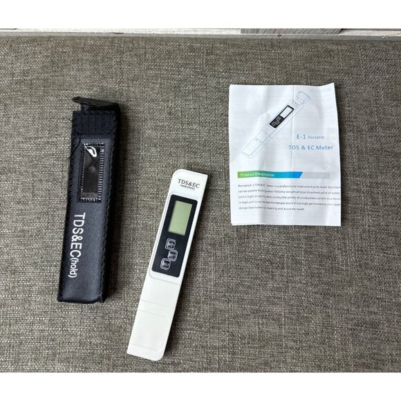 Other - E-1 Portable TDS & EC Meter With Digital LCD For Water Quality Testing